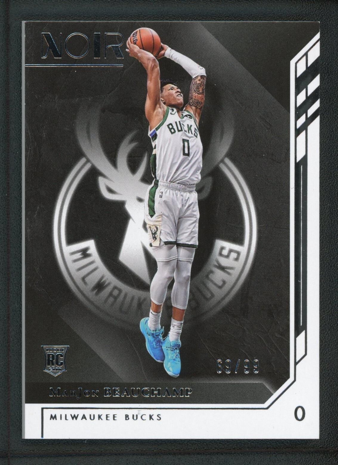 2022-23 MARJON BEAUCHAMP 69/99 PANINI NOIR ASSOCIATION EDITION ROOKIE RC #146