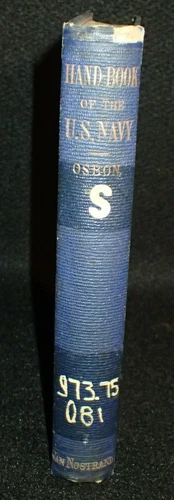 Hand Book of the United States Navy - Bradley Osborn, 1864 Capt. JP Gillis Orig.