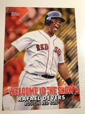 2022 Topps Welcome to the Show Jumbo 5x7 /10 Rafael Devers Red Sox WTTS-18