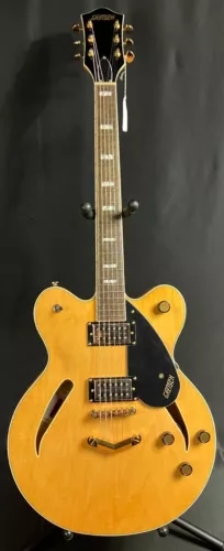 Gretsch Limited Edition Center Block Cat Eye Semi-Hollow Electric Guitar Amber