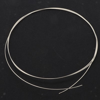 Filo Tondo In Argento 925 Lavorato A Freddo, 1 MM Filo Tondo In Argento 925 Lavorato A Freddo, 1 MM