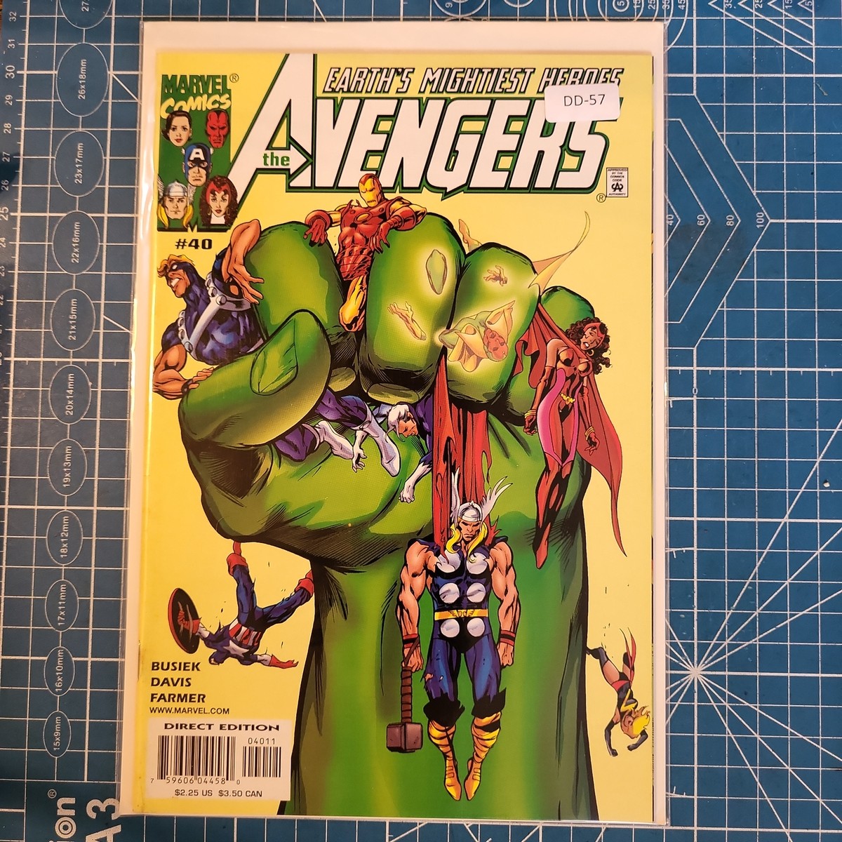 AVENGERS #40 VOL. 3 8.0+ MARVEL COMIC BOOK DD-57 | eBay