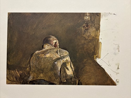 Andrew Wyeth “Spring Sun” Reproduction 17”x 13” 1962 Four Seasons Portfolio - Picture 3 of 8