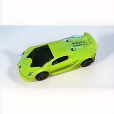 2015 Hot Wheels LAMBORGHINI SESTO ELEMENTO 198 Sublime Green NightBurnerz