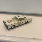 Vintage Matchbox Number 55 Or 73 Made In England Lesney Mercury Police Car