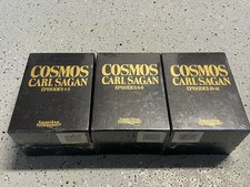 Cosmos Carl Sagan - Complete Collection, 14 VHS Tapes Book - NEW / SEALED