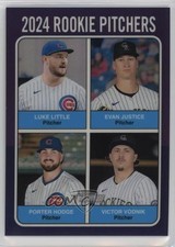 2024 Heritage High Number Hot Box Chrome Purple Refractor Porter Hodge #620 0rr7