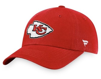 Kansas City Chiefs fanatics adjustable red hat size large  NWT
