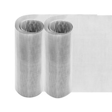 2Pack 300 Mesh 304 Stainless Steel Woven Wire Mesh, Never Rust, Hard and Heat...