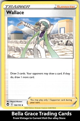 Wallace #166/195 SWSH12: Silver Tempest Pokemon Uncommon