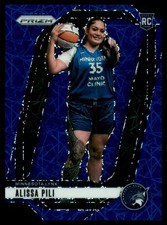 2024 Panini Prizm WNBA #150 Alissa Pili Blue Velocity Prizms RC Rookie Card