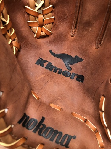 Nokona AMG1275T Kimera Kangaroo 12,75" Trapez Baseball Handschuh Rechtswurf selten - Bild 19 von 22