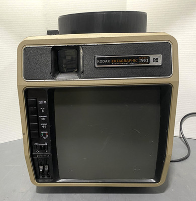 Kodak 260 Ektagraphic Audio Viewer & Projector 120V 60Hz Power
