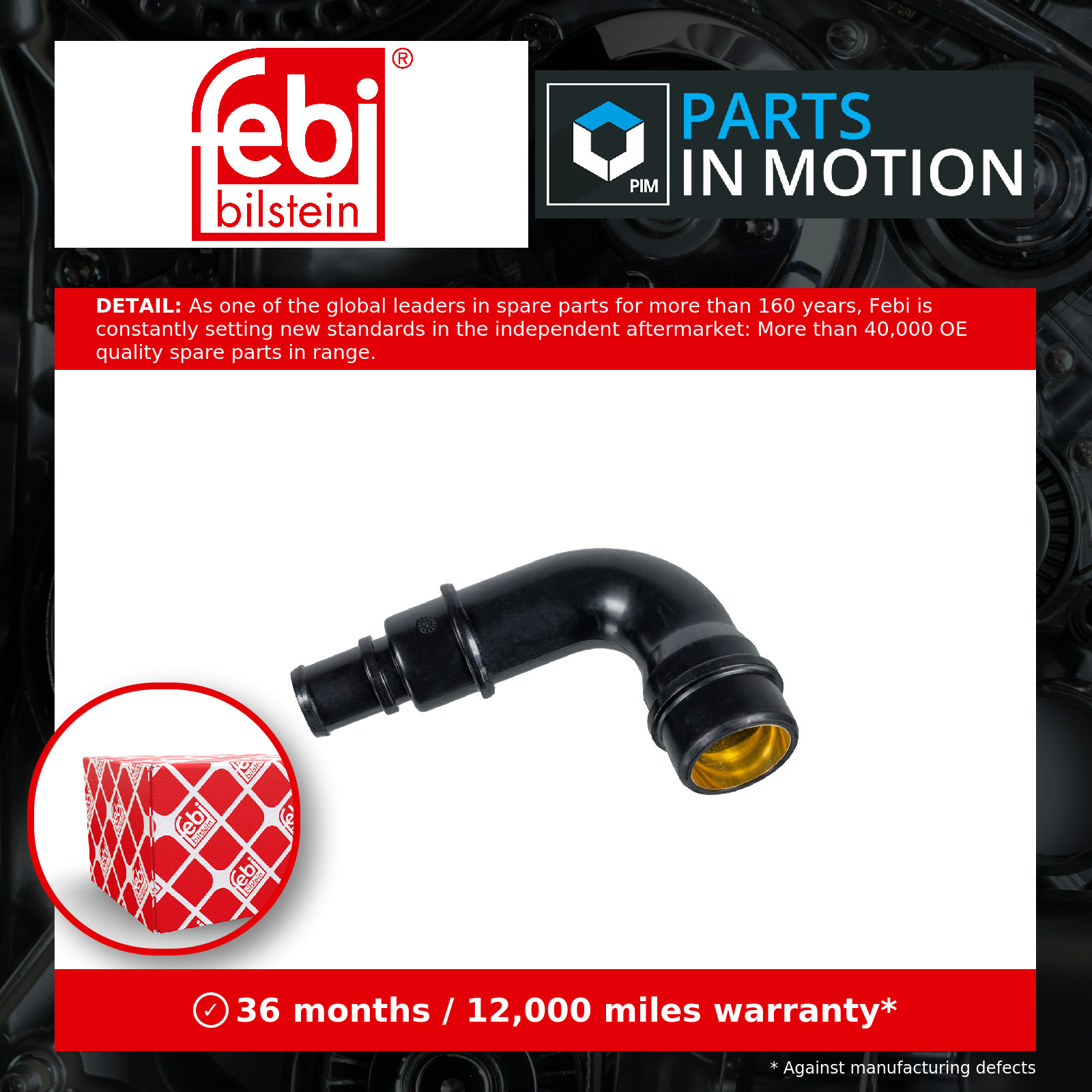 HOSE CRANKCASE VENTILATION 36274 FOR AGU/AJQ/APX/APP/AQA/ARZ/APY/AMK/AQX 1.8L - Image 13