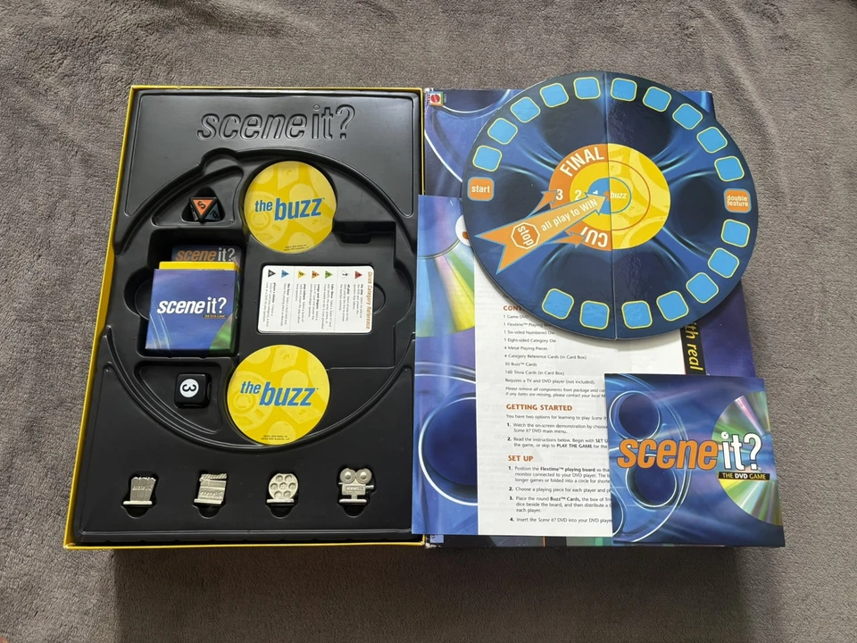 SCENE IT? The DVD Game The Movie Trivia Game Complete 2004 - Image 3 of 4