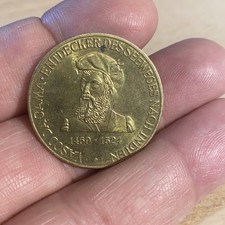 MEDAILLE: VASCO DA GAMA - GROSSE SEEFAHRER DER WELTGESCHICHTE, Me, sehr gut Be33
