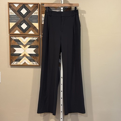 ALO Yoga High-Waist Pursuit Trouser Pants Black Small - Picture 2 of 7