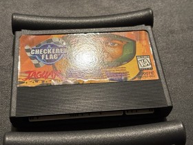 Club Drive & Checkered Flag (Atari Jaguar) In Boxes with Manuals Tested & Work!