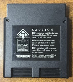 Gauntlet Tengen Black Nintendo NES Cartridge Only Tested