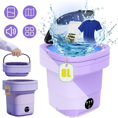 #ad Portable Mini Washing Machine Washer Foldable Washer and Spin Dryer Small Travel $23.98