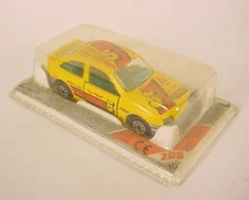 Majorette # 275 Yellow Ford Escort GT 1:55