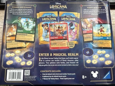 Disney Lorcana Trading Card Game, Includes 2 Ready-to-Play Decks Each...NEW  | eBay