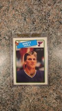 Brett Hull 1988 O-Pee-Chee Rookie Card #66 St Louis Blues. rookie card picture