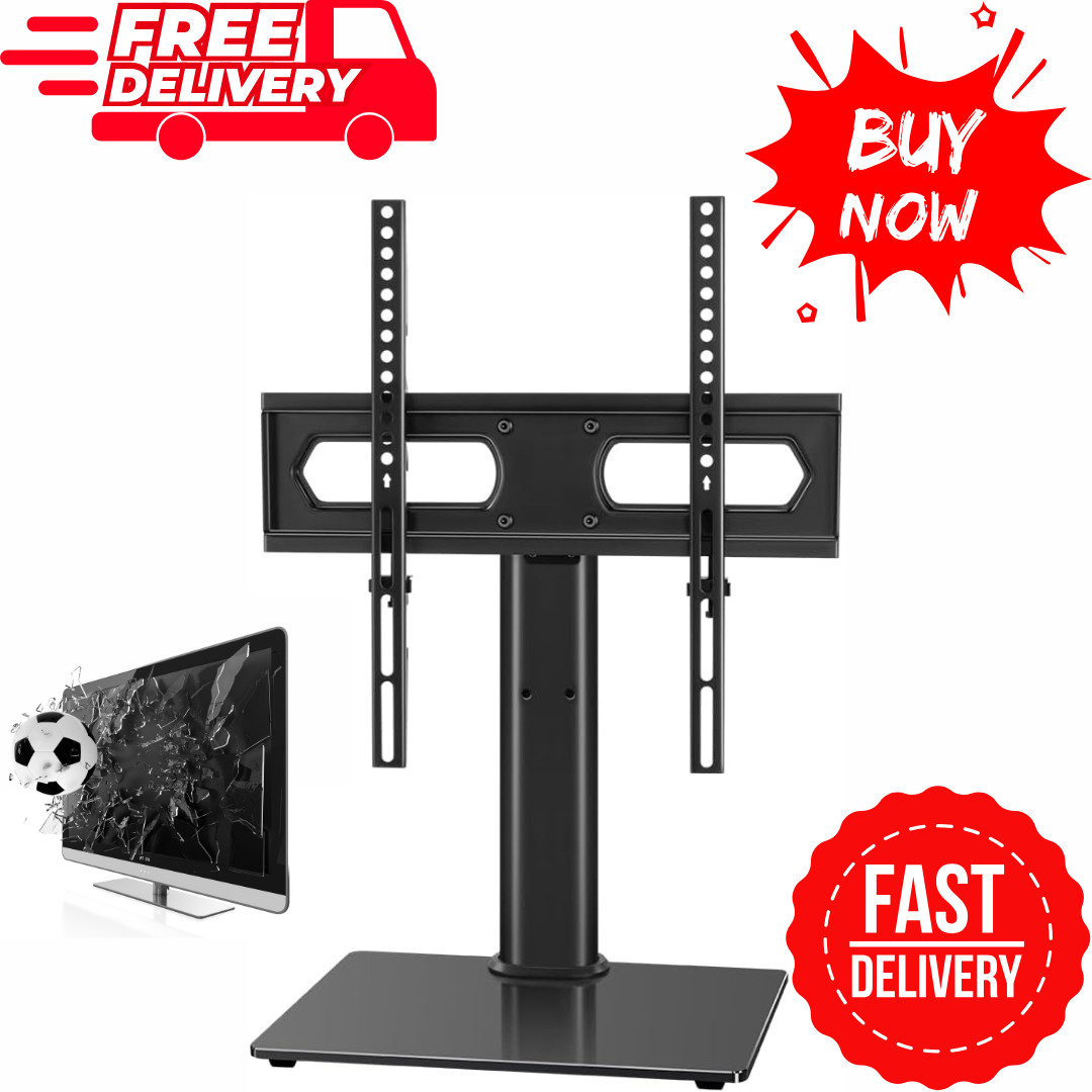 For 27-65inch Led Lcd Tv Swivel Table Top Tv Stand Free Ship