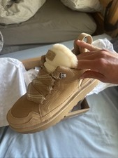 100 UGG Lowmel Chestnut Suede Mesh Sneakers Women's size 8 NEW in Box