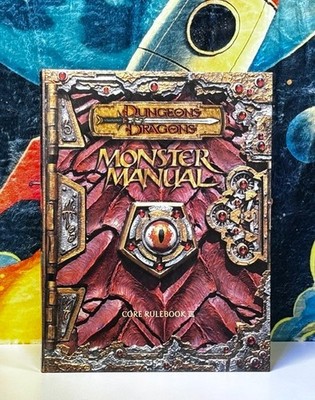 Monster Manual: Core Rulebook III  v. 3.5 (Dungeons & Dragons d20) 1ST PRINT