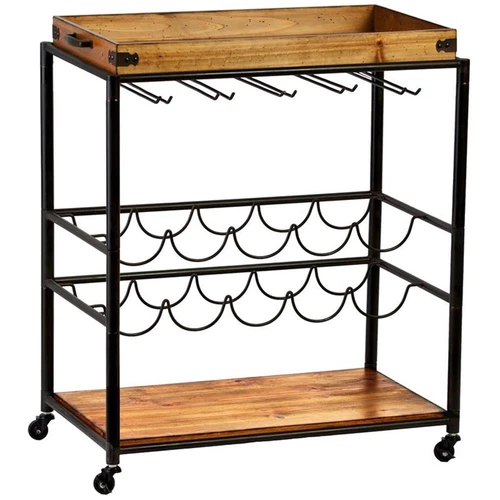 SEI Furniture Mayson Bar Cart - Thumbnail 2