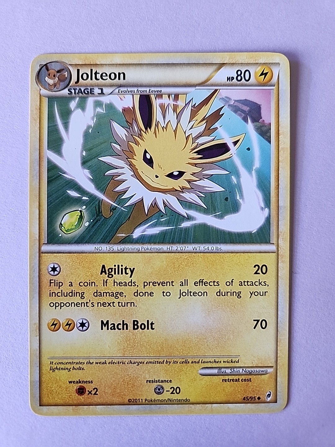 Jolteon 45/95 Call of Legends Regular NM/LP