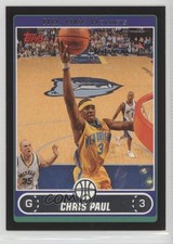 2006-07 Topps Black 72/99 Chris Paul #3 0c3