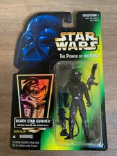 STAR WARS POTF Power Of The Force Green Card DEATH STAR GUNNER Action Figure