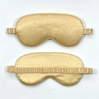 Imitated Silk Eye Patch Shading Sleep Eye Mask Eyepatch Travel Relax Cover Eyesh