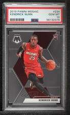 2019-20 Panini Mosaic Rookies Kendrick Nunn (Red Jersey) #234 PSA 10 GEM MT 7wf