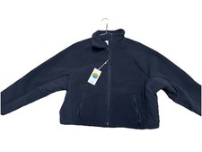 NWT Womens Vuori Alpine Jacket Black Large Sherpa