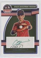 2023 Panini USA Baseball Stars & Stripes Caden Borcherding (Green Ink) Auto 14ij