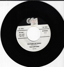 THE CLEFTONES/TEN PAIRS OF SHOES/SEE YOU NEXT YEAR USED 45RPM