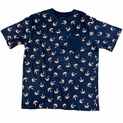 Broken Threads Tropical Palm Tree Graphic Tee Youth Medium 10/12