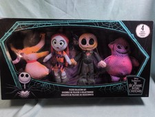 Disney Nightmare Before Christmas Jack Zero Sally Oogie Boogie 8in Plush Set New