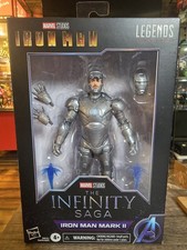 Marvel Legends Iron Man Mark II Silver The Infinity Saga