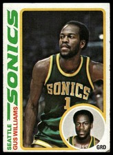 1978-79 Topps #39 Gus Williams