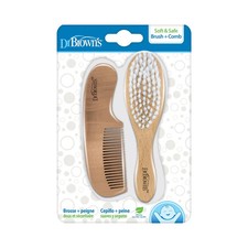 Dr. Brown s Baby Brush Comb Set Soft Bristles, Gentle Hair Care, 2-Piece