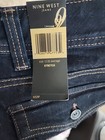Nine West Arianna Bootcut Jeans Dark Rinse Wash Denim Stretch New 12/30 Average  — photo 4