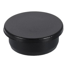 Silicone Hole Plugs Round Rubber Stopper for 33mm/1.3" Hole Black