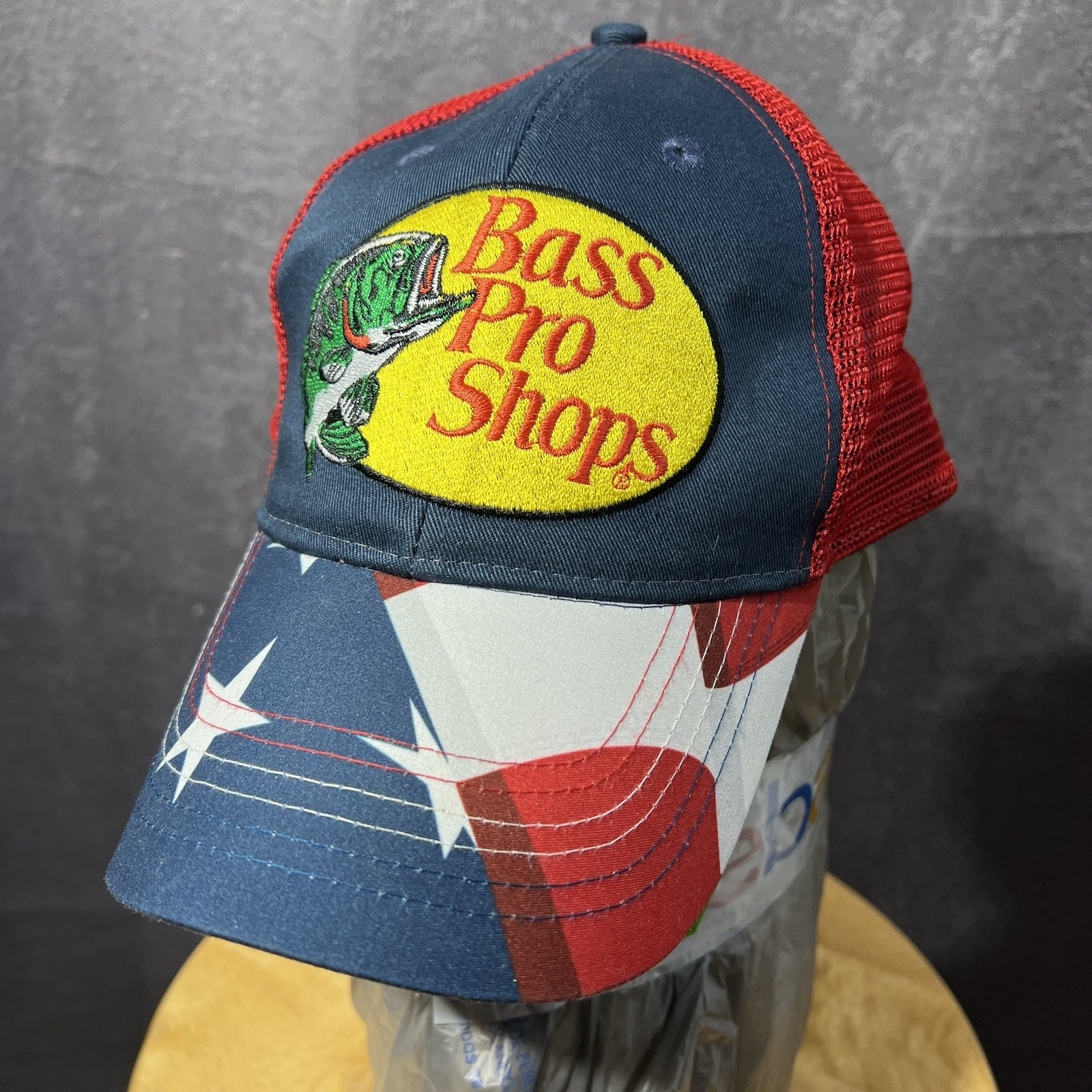American Flag Mesh Trucker Snap Back