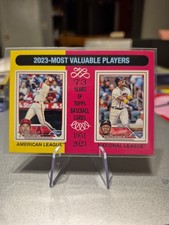 Shohei Ohtani Ronald Acuna Jr 2024 Topps Heritage MOST VALUABLE PLAYERS #204