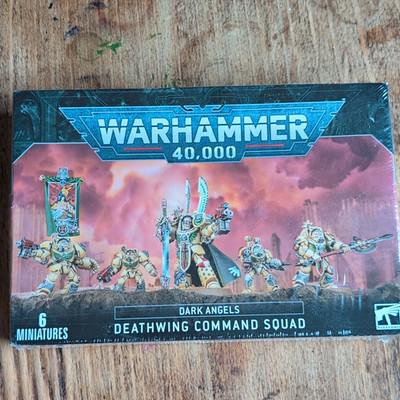 Warhammer 40.000 Dark Angels Deathwing Command Squad 6 Miniaturen