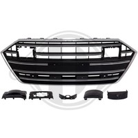 KüHlergrill KüHlergitter Chrom Schwarz Matt FüR Audi A7 Sportback